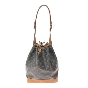 Louis Vuitton Monogram Noe Shoulder Bag Brown